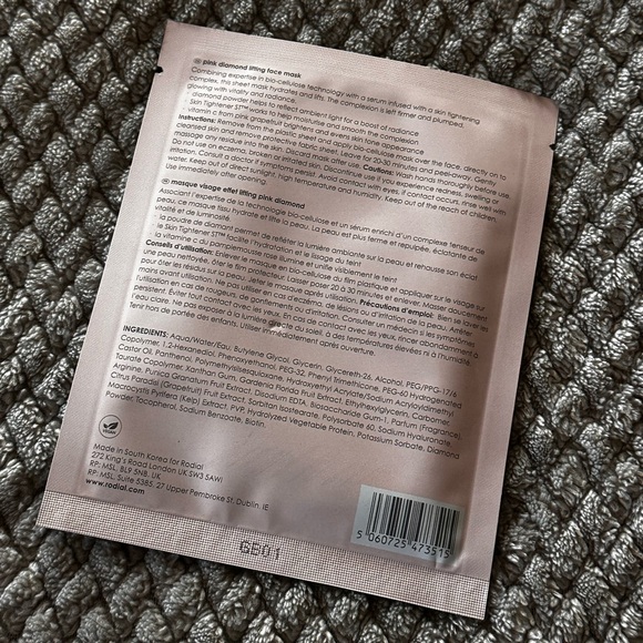 🎄 NEW Rodial Rodial Pink Diamond Lifting Sheet Mask - Picture 3 of 3